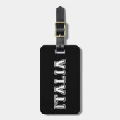イタリア ラゲッジタグ (正面縦)