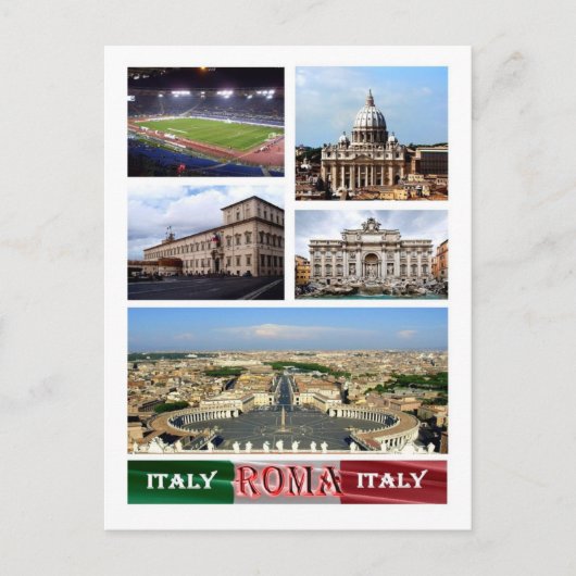 イタリア – ラツィオ – ローマ –  ポストカード (正面)
