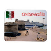 イタリア – ラツィオ – Civitavecchia - マグネット (横)
