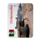 イタリア – ラツィオ – Civitavecchia - マグネット (縦)