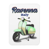 イタリア ラヴェンナ ヴィンテージ 旅行ポスター マグネット (縦)