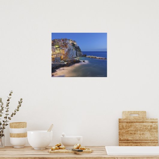 イタリア、ラ・スペツィア州チンケ・テレ ポスター (キッチン)