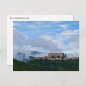 イタリア,リエティ州,ロッカシンバルダ ポストカード (正面/裏面)