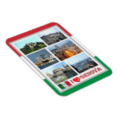 イタリア – リグーリア – ジェノヴァ – 私の愛 – 磁石 (右側)