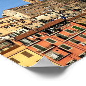 イタリア – リグーリア – ベンチミリア –  ポスター (角)