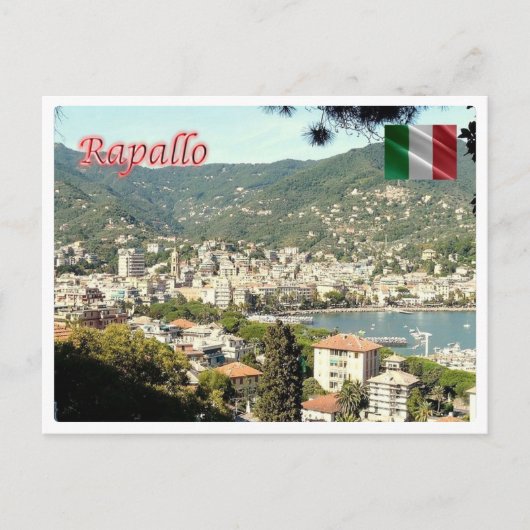 イタリア – リグーリア – ラパロ – ポストカード (正面)