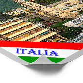 イタリア – リグーリア – レコ –  ポスター (角)