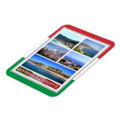イタリア – リグーリア – Riviera Ponente – モザイク – マグネ マグネット (左側)
