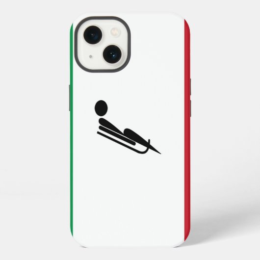 イタリア リュージュ チーム iPhoneケース (裏面)