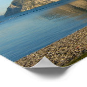 イタリア，リヴァ・デル・ガルダ，ガルダ湖，山 ポスター (角)