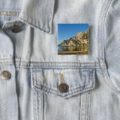 イタリア リヴァ・デル・ガルダ ガルダ湖 山 缶バッジ (インサイチュ)