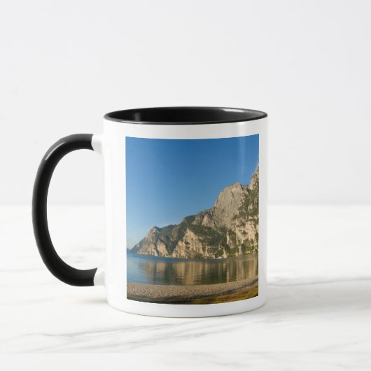 イタリア リーヴァ・デル・ガルダ リーゴ湖 山 マグカップ (左)