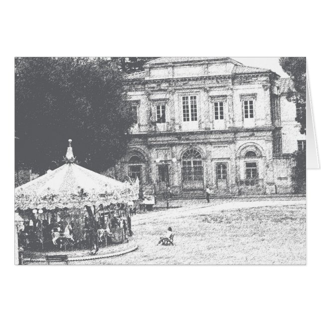 イタリア・ルッカのパスジャタ・デッレ村からの眺め (正面横)