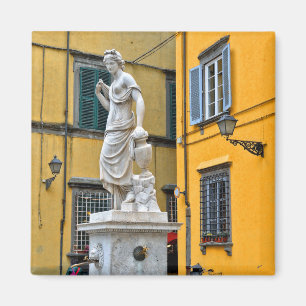 イタリア、ルッカ,フォンタナ·デッラ·プッポロナ マグネット