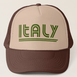 イタリア レトロ トラッカー ハット