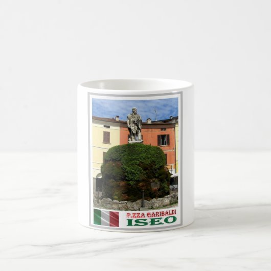 イタリア – ロンバルディ – イセオ –  コーヒーマグカップ (中央)