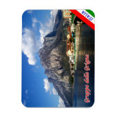 イタリア – ロンバルディ – コモ湖 – Gruppo delle Grigne マグネット (縦)