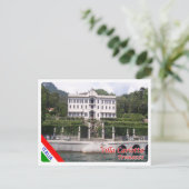 イタリア – ロンバルディ – コモ湖 – Tremezzo - ポストカード (スタンド正面)