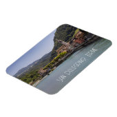 イタリア,ロンバルディ,サン・ペレグリノ・テルメ マグネット (左側)