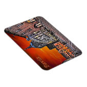 イタリア – ロンバルディ – パヴィア –  マグネット (右側)