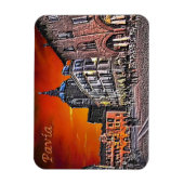 イタリア – ロンバルディ – パヴィア –  マグネット (縦)