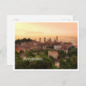 イタリア – ロンバルディ – ベルガモ – サンライズ –  ポストカード (正面/裏面)