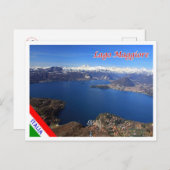 イタリア – ロンバルディ – マグゴア湖 – ポストカード (正面/裏面)