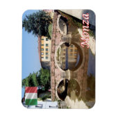 イタリア – ロンバルディ – モンザ – サンジェラルディーノブリッジ –  マグネット (縦)