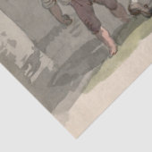 イタリア,ローマで戦う女性(歴史の場面) 薄葉紙 (詳細)