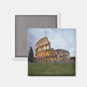 イタリア，ローマのコロシアム マグネット (正面/裏面)