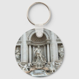 イタリア，ローマのトレヴィ噴水 キーホルダー