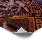 イタリア,ローマのバチカンの天井 ポスター (角)