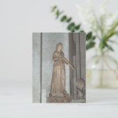 イタリア・ローマのバチカン美術館の像 ポストカード (スタンド正面)