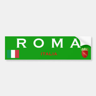 イタリア-ローマのバンパーステッカー バンパーステッカー