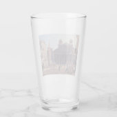 イタリア，ローマのパンテオンとピアッツァデッラロトンダ タンブラーグラス (裏面)