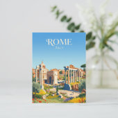 イタリア ローマのフォルム ポストカード (スタンド正面)