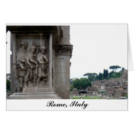 イタリア ローマのローマ遺跡入口