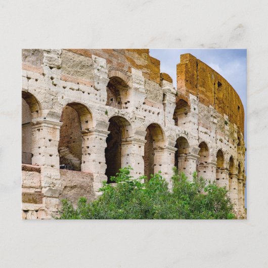 イタリア ローマの古代コロッセオ遺跡 ポストカード (正面)