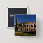 イタリア ローマの有名なコロッセオのランドマーク 2 缶バッジ (正面&裏面)