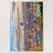 イタリア，ローマの歴史的都市 ジグソーパズル (縦)