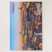 イタリア，ローマの歴史的都市 ジグソーパズル (縦)