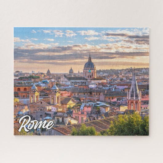 イタリア,ローマの歴史的都市 ジグソーパズル (横)
