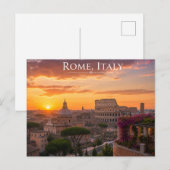 イタリア ローマの美 ポストカード (正面/裏面)