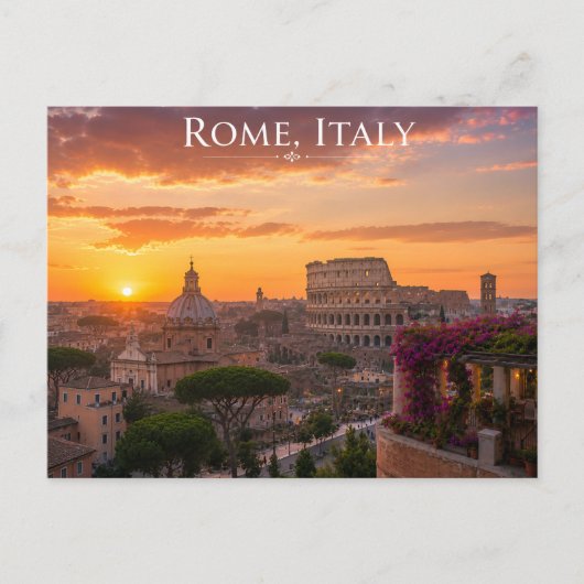イタリア ローマの美 ポストカード (正面)