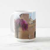 イタリア,ローマの花 コーヒーマグカップ (正面左)