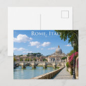 イタリア ローマ はがき (正面/裏面)