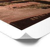 イタリア，ローマ，コリセウムのインテリア ポスター (角)