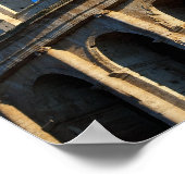 イタリア、ローマ、コリセウム ポスター (角)