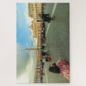 イタリア，ローマ，サンペテロ広場の人々 ジグソーパズル (縦)