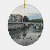 イタリア，ローマ セラミックオーナメント (左)